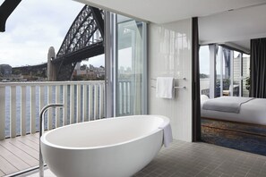 Presidential Suite, 1 Bedroom, Balcony | Bathroom | Designer toiletries, hair dryer, bathrobes, slippers - Pier One Sydney Harbour, Marriott Autograph Collection (Dawes Point)