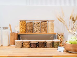 Daily buffet breakfast (AUD 22 per person)