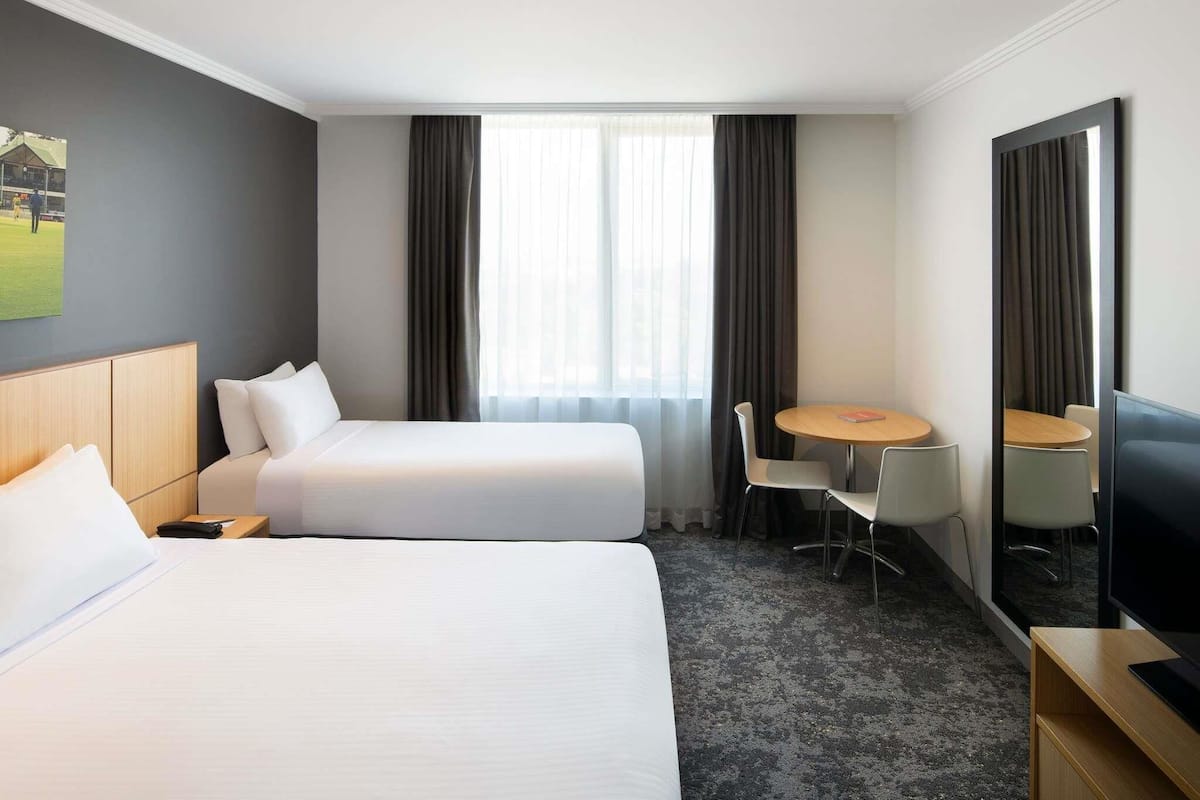 In-room safe, desk, laptop workspace, iron/ironing board
