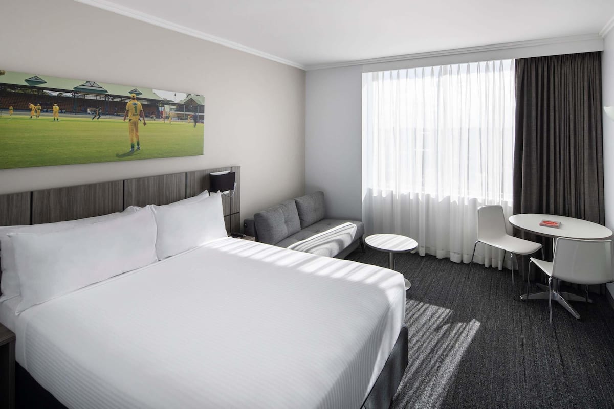 In-room safe, desk, laptop workspace, iron/ironing board