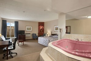 Blackout drapes, iron/ironing board, rollaway beds, WiFi