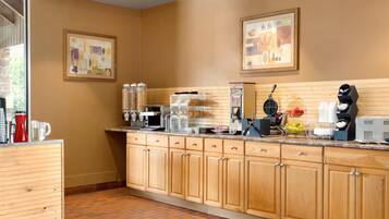 Free daily full breakfast