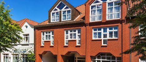 Fassade der Unterkunft