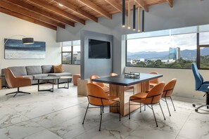 Premium bedding, pillowtop beds, in-room safe, desk