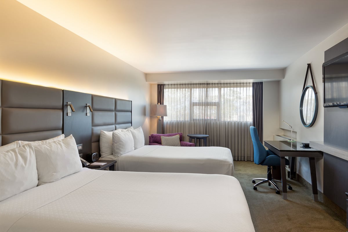 standard room, 2 double beds | 1 bedroom, premium bedding, pillow-top beds, in-room safe