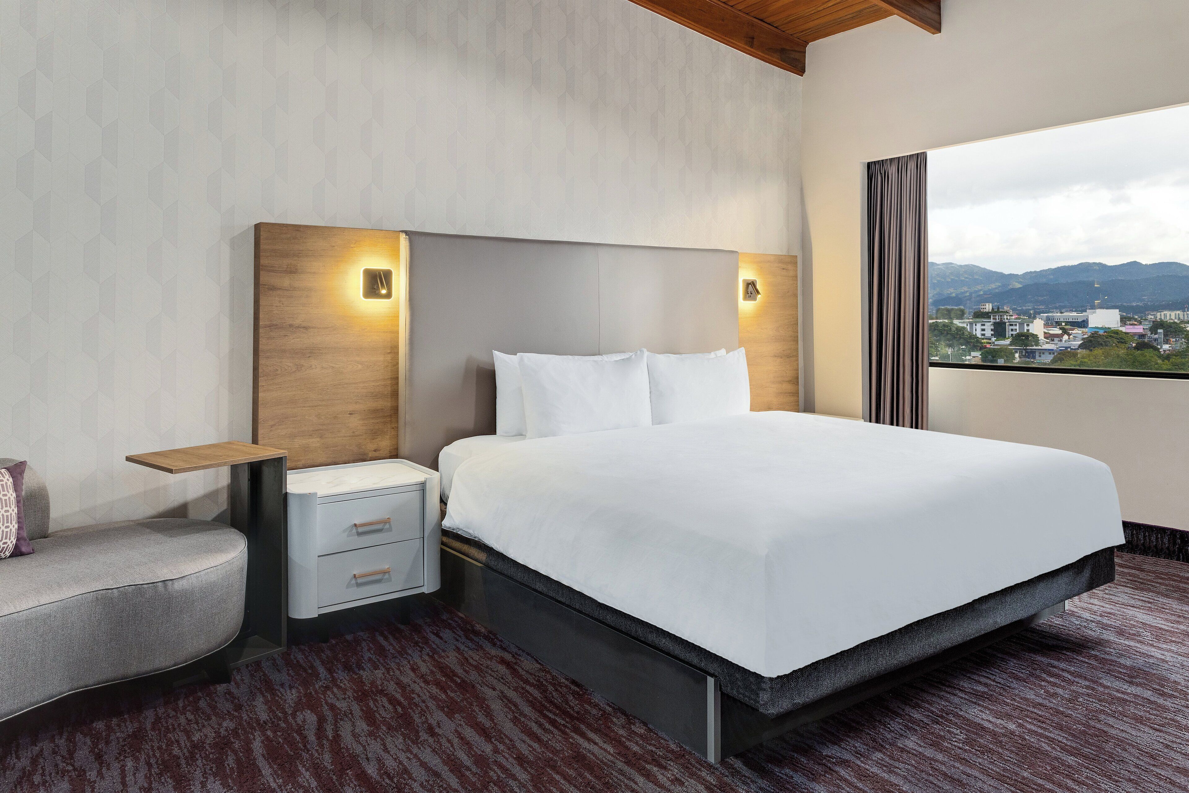 Premium bedding, pillow-top beds, in-room safe, desk