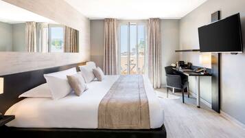 Chambre Deluxe, 1 très grand lit, non-fumeur, terrasse