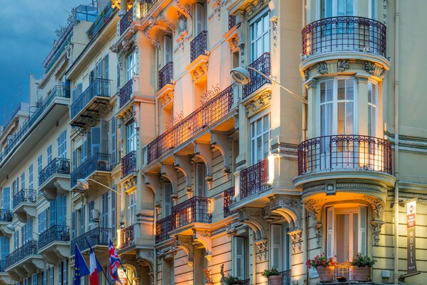 Façade de l’hébergement