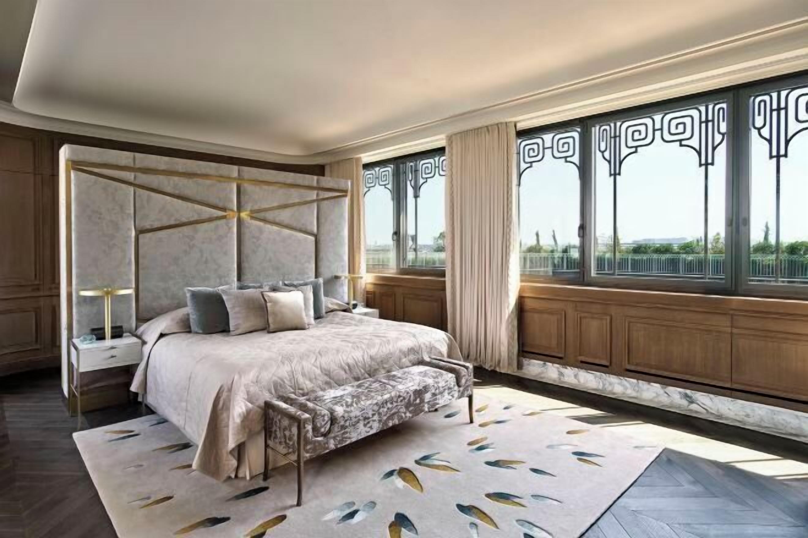 고급 침구, 셀렉트 컴포트 침대, 미니바, 객실 내 금고