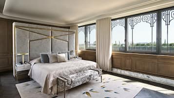 Penthouse, 1 cama King size (Belle Etoile) | Ropa de cama de alta calidad, camas Select Comfort y minibar