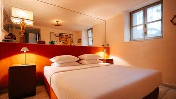 Apartamento | 1 dormitorio, caja fuerte, sistema de insonorización y wifi gratis