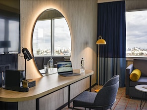 Minibar, in-room safe, desk, blackout curtains