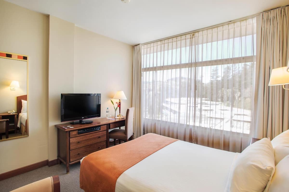 Premium bedding, in-room safe, desk, blackout curtains
