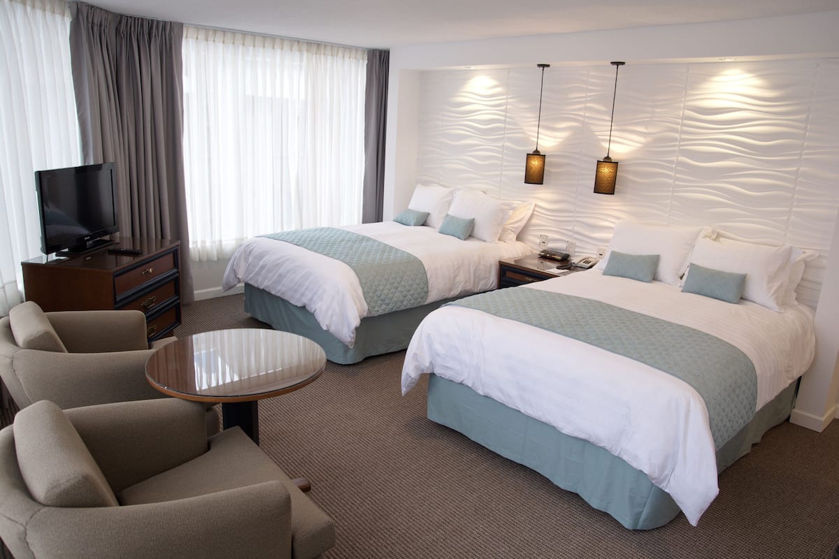 Couette en duvet, minibar, coffre-fort, bureau