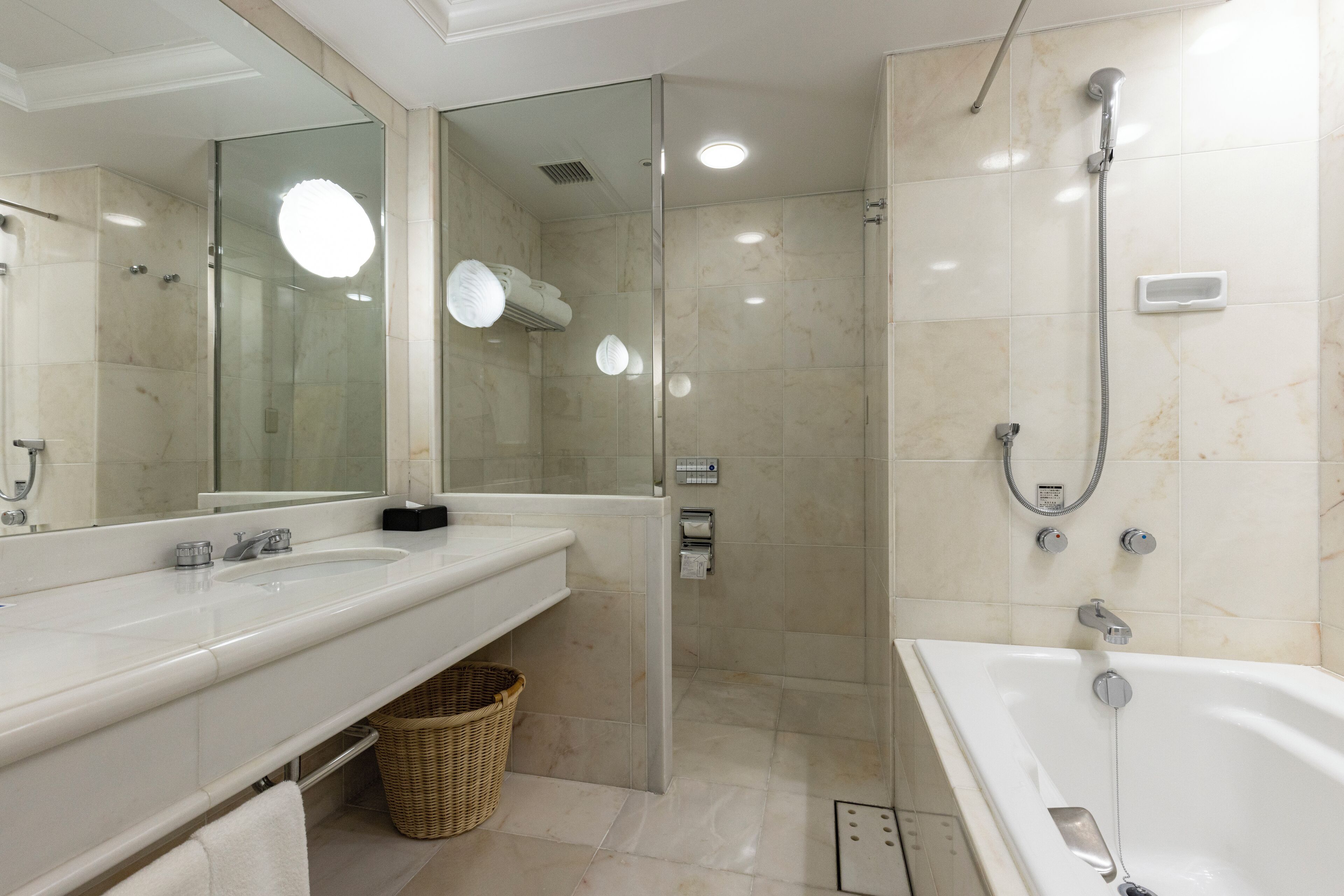 shower, eco-friendly toiletries, hair dryer, electronic bidet
