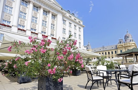 Terrace/patio. Hotel Esplanade Zagreb