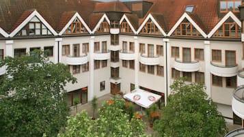 Blick von der Unterkunft