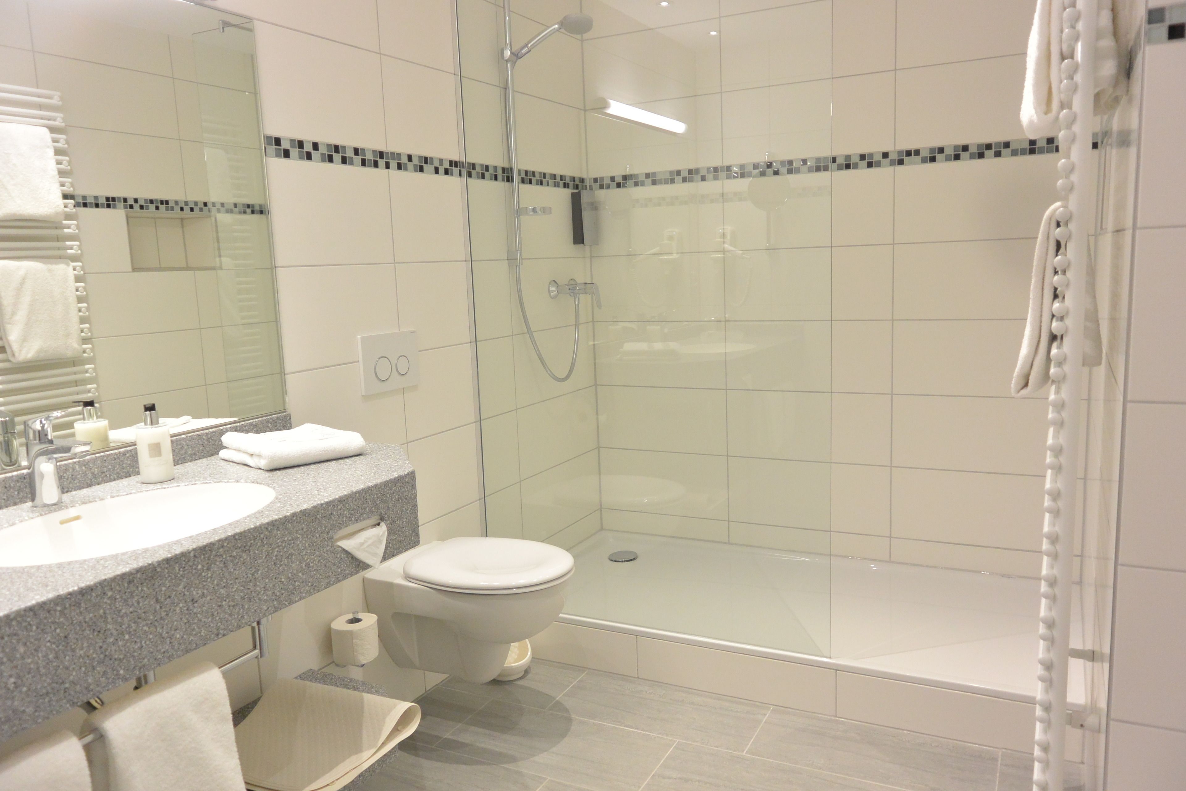 free toiletries, hair dryer, towels, soap