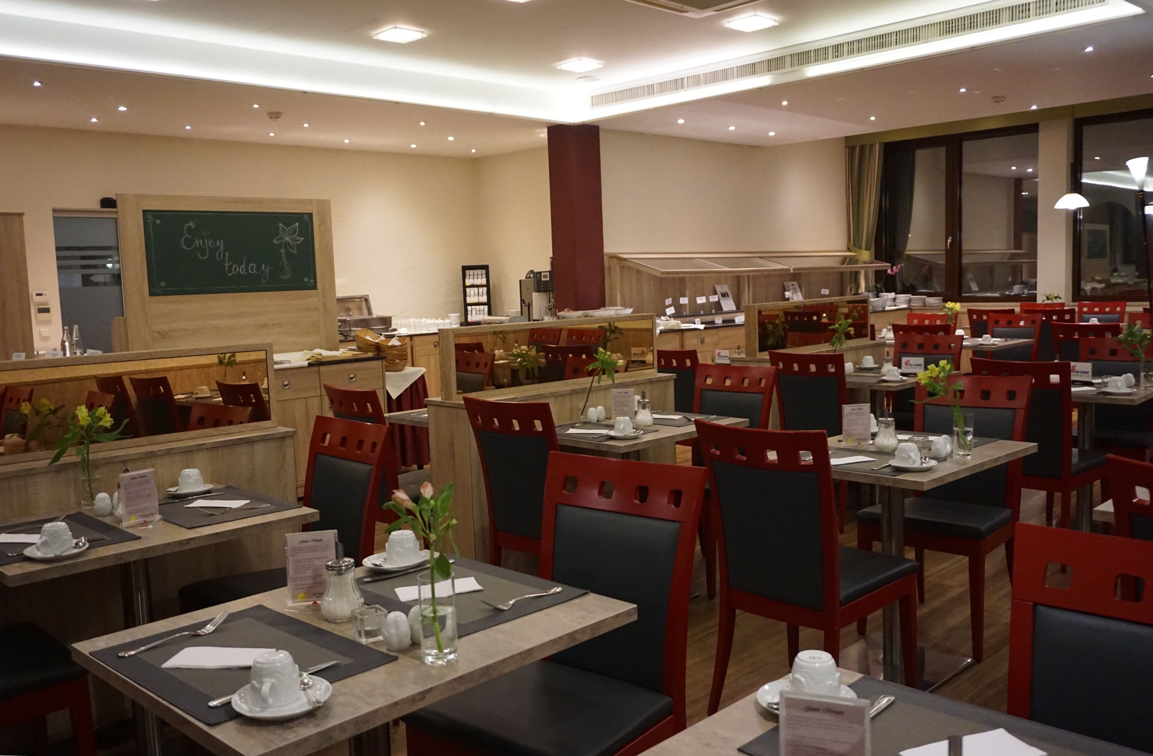 daily buffet breakfast (eur 20 per person)