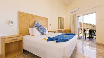 Hilltop Oceanview Room | In-room safe, desk, iron/ironing board, free WiFi