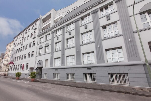 Fassade der Unterkunft