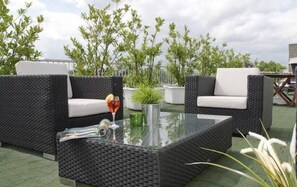 Terrasse sur le toit