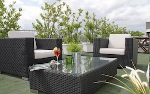 Terrasse sur le toit