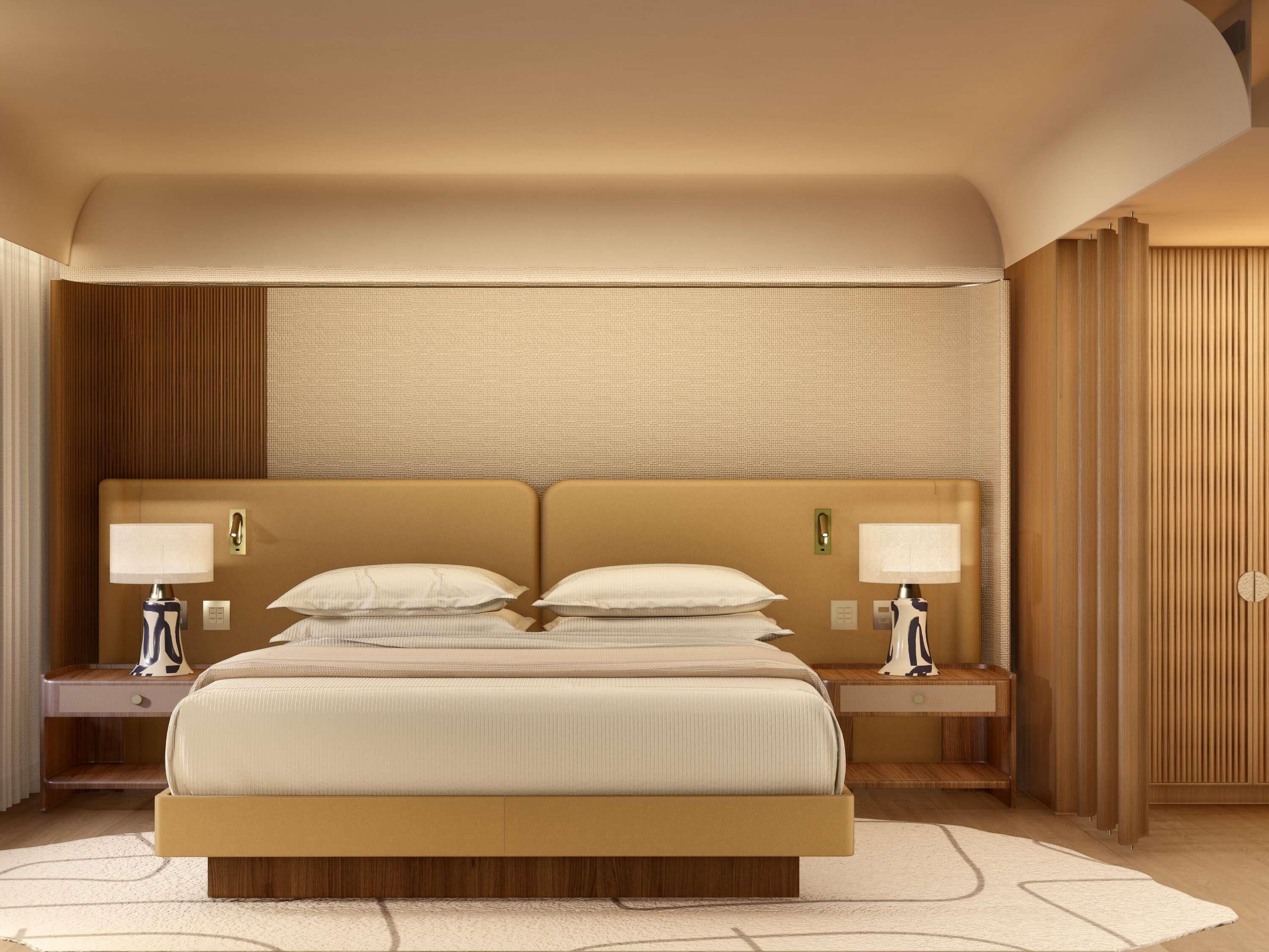 Hypo-allergenic bedding, minibar, in-room safe, desk