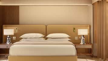 Hypo-allergenic bedding available, minibar, in-room safe, desk