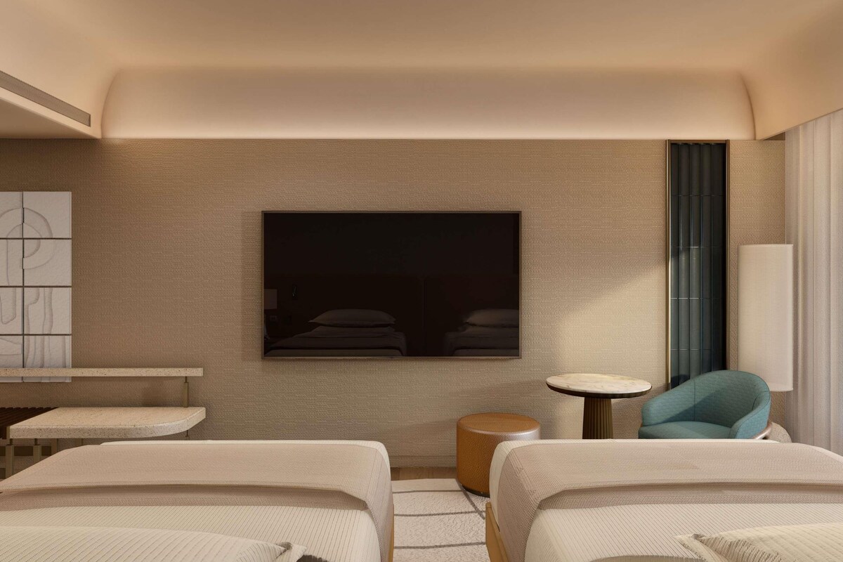 Luxury Room, 2 Twin Beds | Hypo-allergenic bedding available, minibar, in-room safe, desk