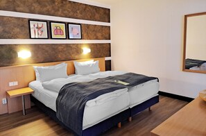 Premium Room, Multiple Beds (Up to 3 Adults) | Hypo-allergenic bedding, desk, blackout drapes, soundproofing