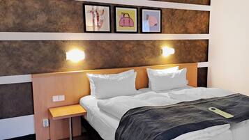 Premium Room, Multiple Beds (Up to 3 Adults) | Hypo-allergenic bedding, desk, blackout drapes, soundproofing