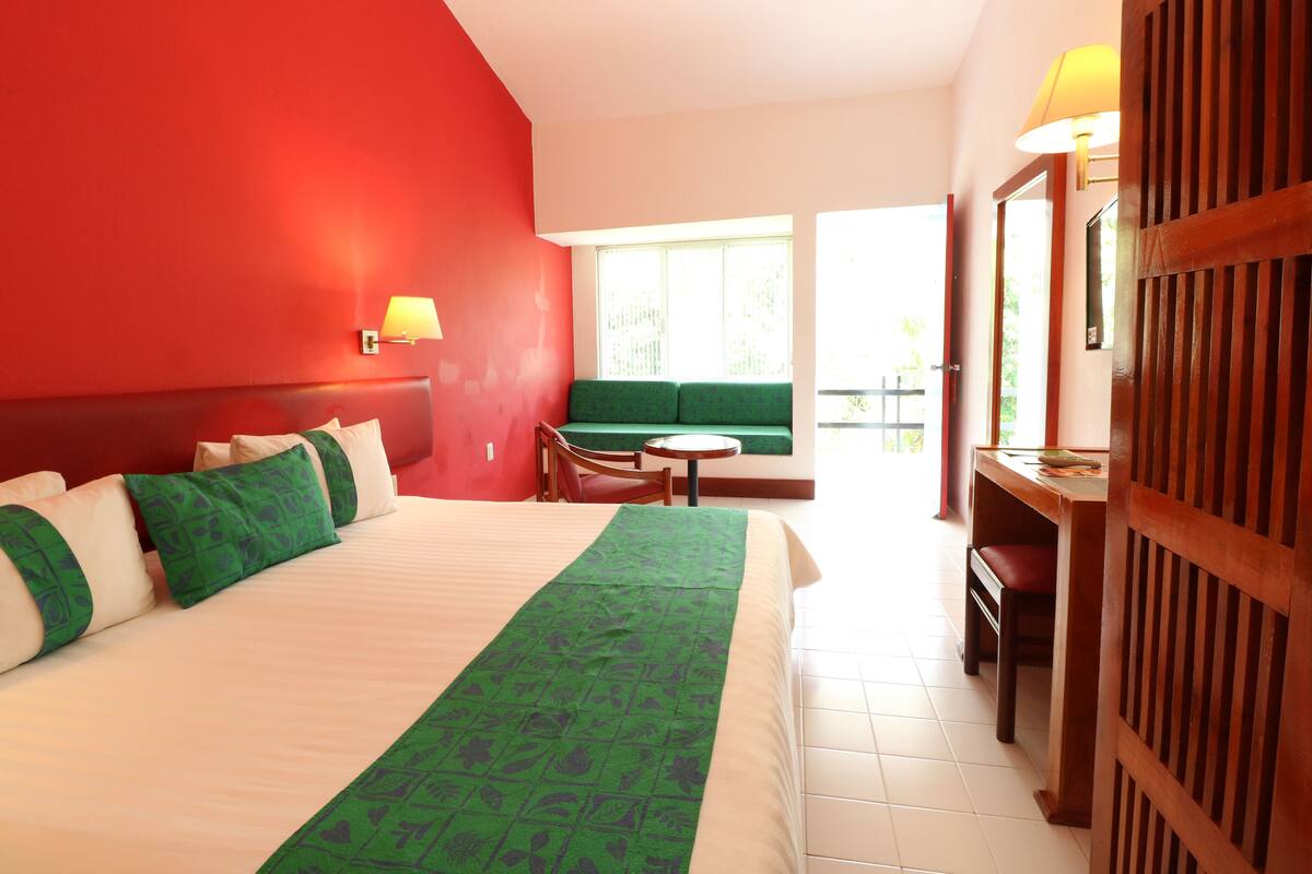 down duvets, pillow-top beds, in-room safe, individually decorated