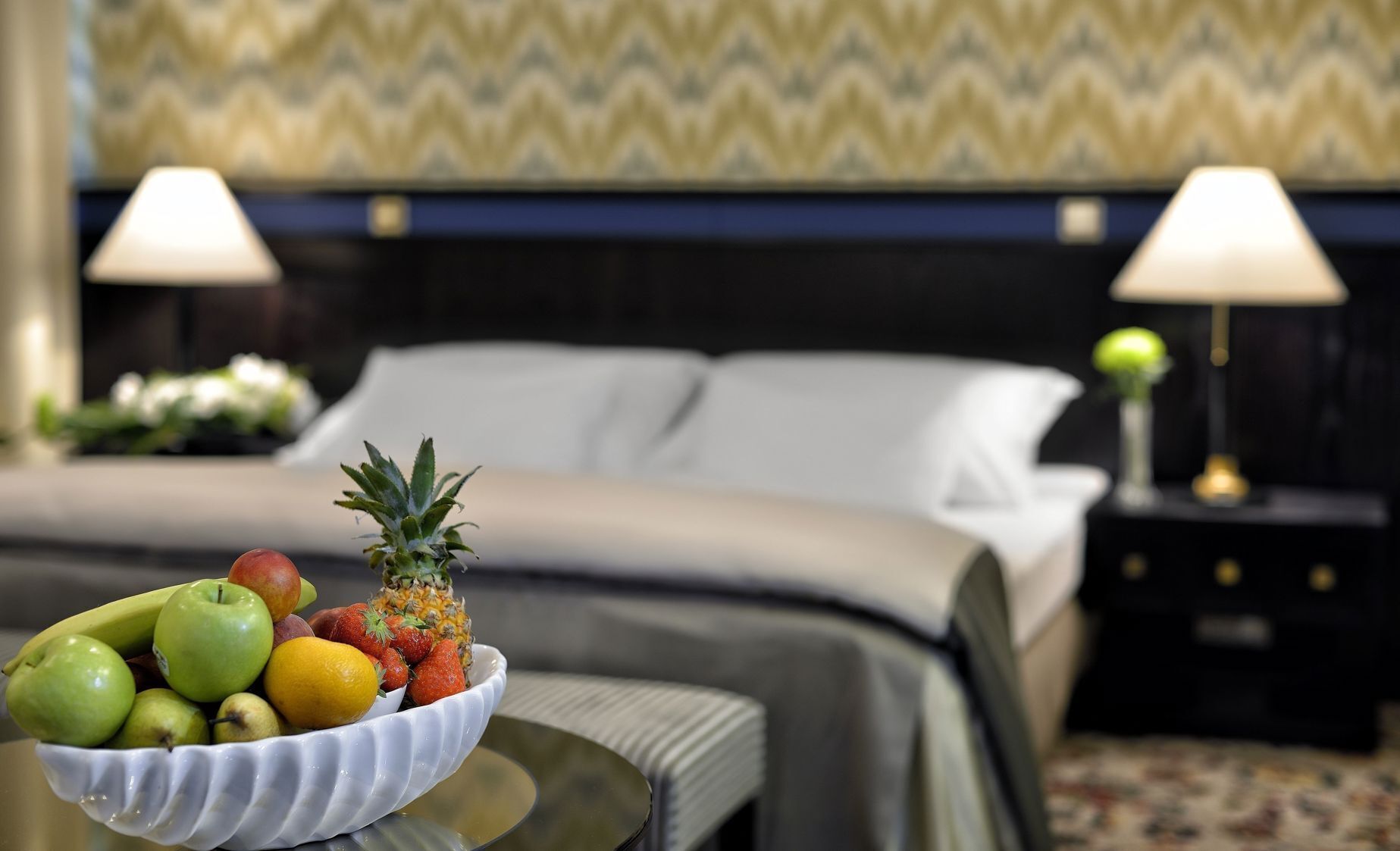 Minibar, in-room safe, desk, laptop workspace