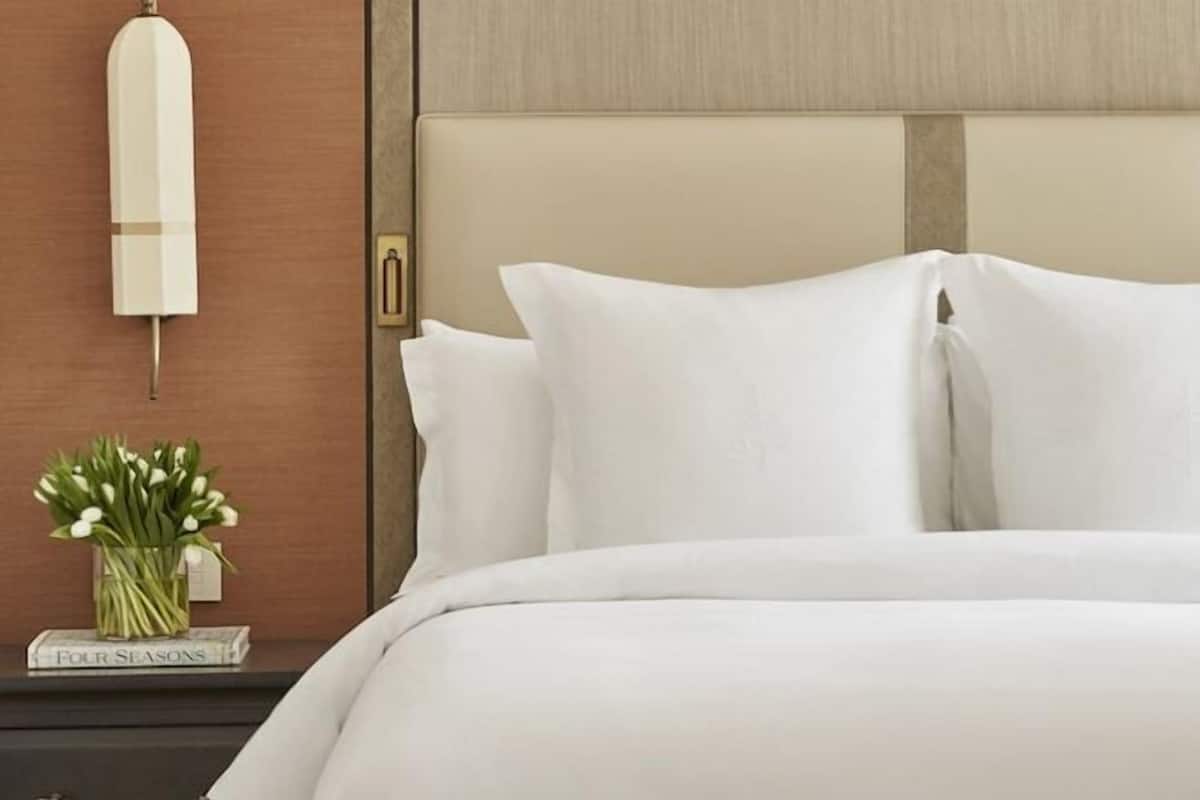 Literie de qualité, couette en duvet, minibar