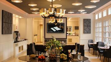 Daily buffet breakfast (EUR 29 per person)