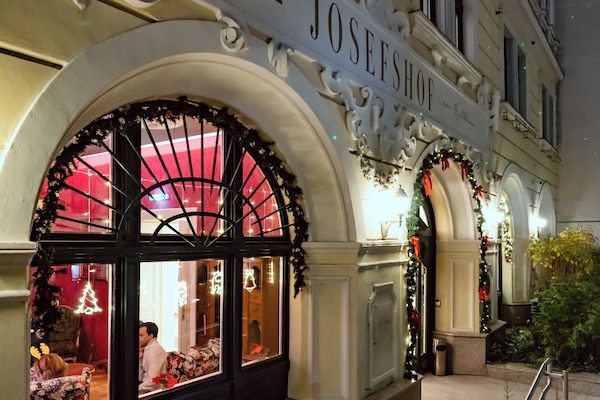 Façana frontal de l'allotjament