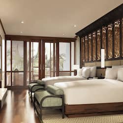 Family Suite, 2 Double Beds (Premier) | Minibar, in-room safe, desk, blackout drapes