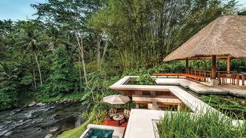 Pemandangan balkon