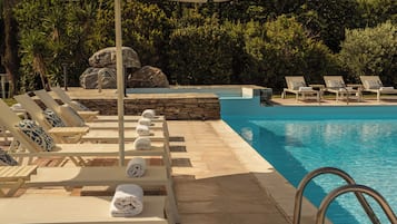 Udendørs pool, liggestole