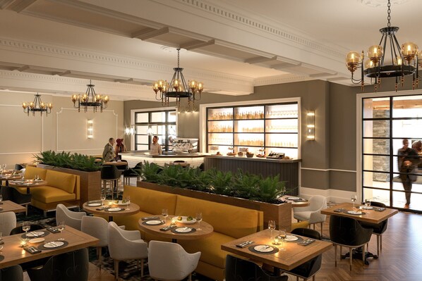 Breakfast, lunch, dinner served; British cuisine, garden views  - The Ro Hotel (Windermere)