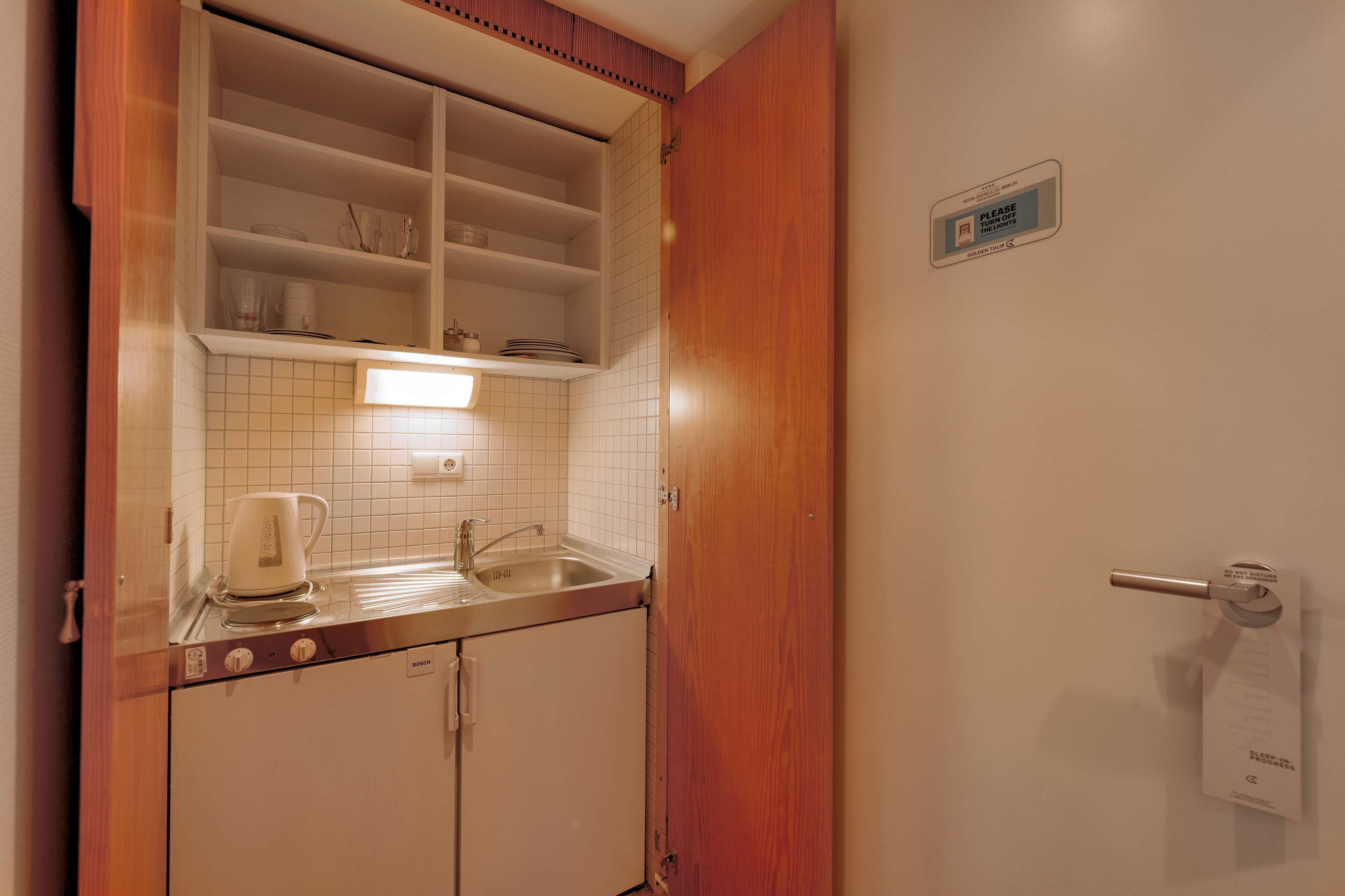 apartment, 2 single beds | private kitchenette | coffee/tea maker, eco-friendly cleaning products