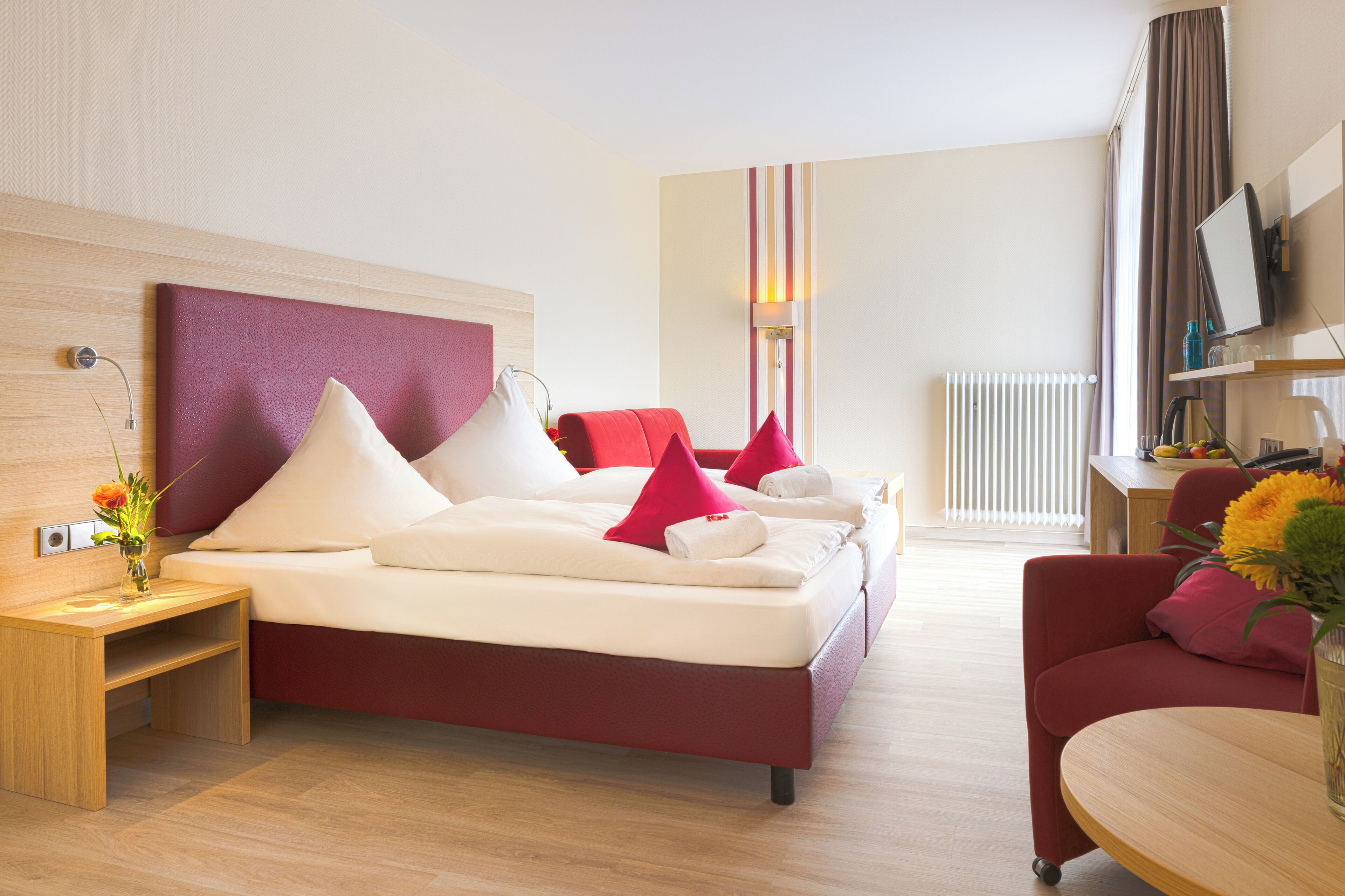 superior double room | hypo-allergenic bedding, in-room safe, desk, soundproofing