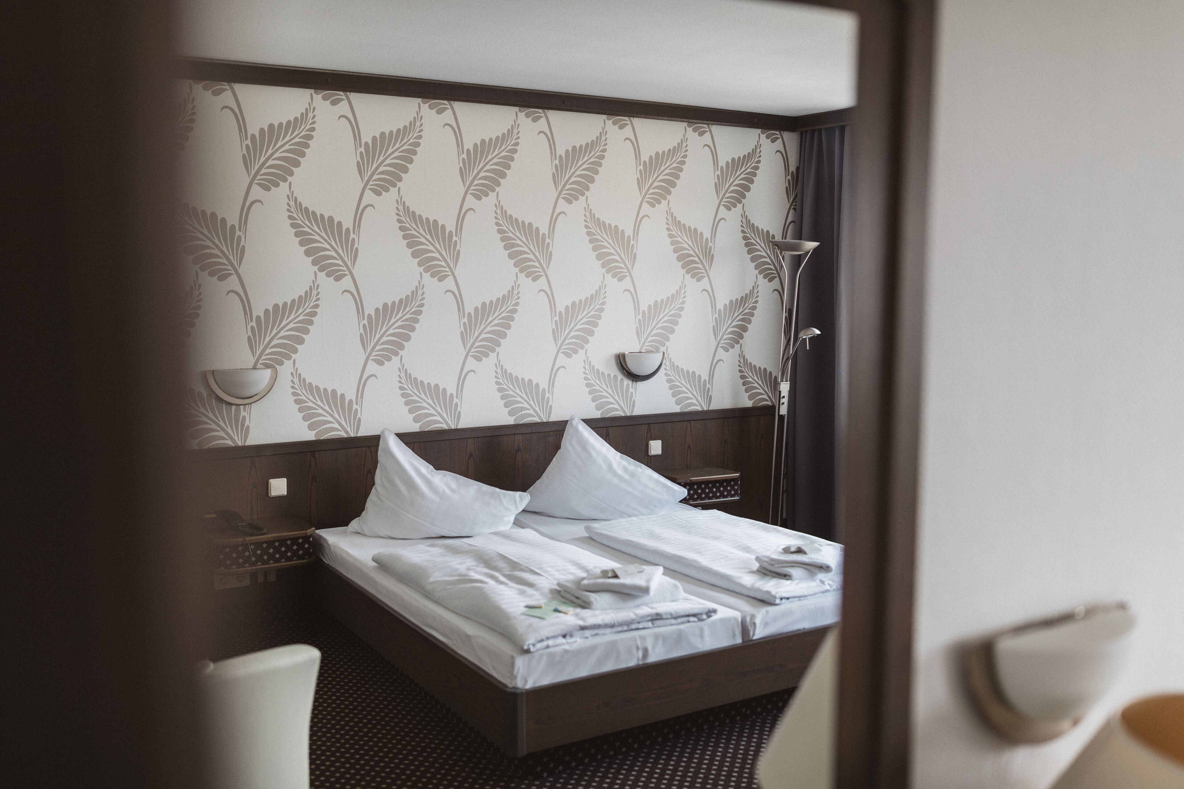 Standard Double Room | Hypo-allergenic bedding, desk, blackout drapes, soundproofing