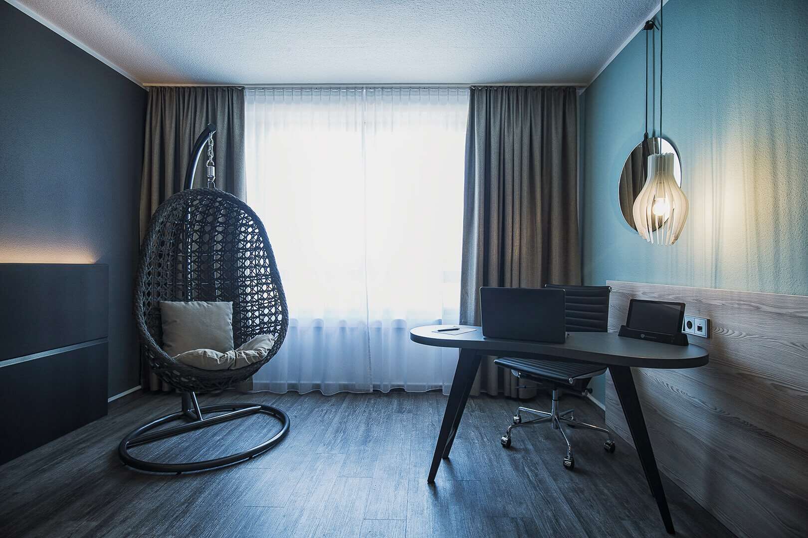 comfort double room | hypo-allergenic bedding, in-room safe, desk, laptop workspace