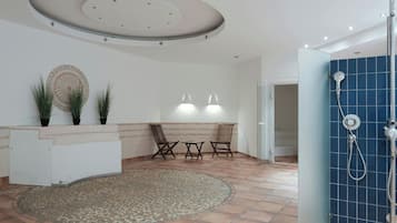 Sauna, steam room