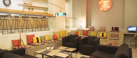 Sitzecke in der Lobby