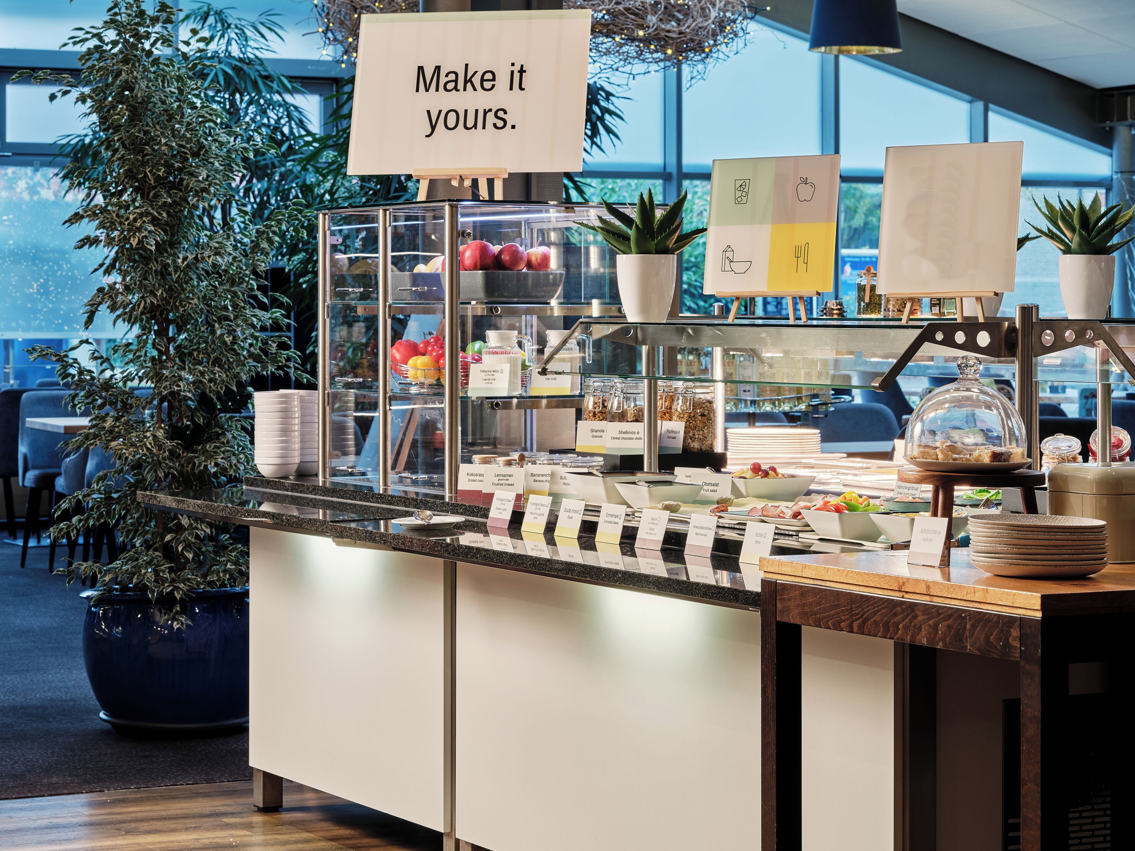 Tägliches inbegriffenes Frühstücksbuffet