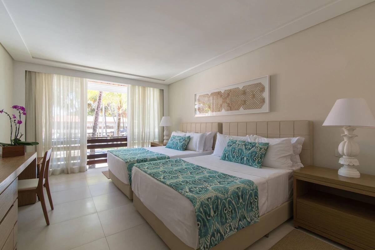 Pillow-top beds, minibar, in-room safe, blackout curtains