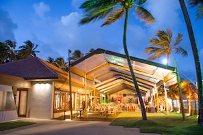 Front of property – evening/night